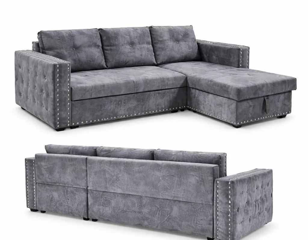 SOFA CUM BED (L SHAPE)