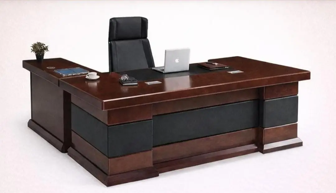 MAIN OFFICE TABLE (SUNRISE 2000) CHERRY COLOUR