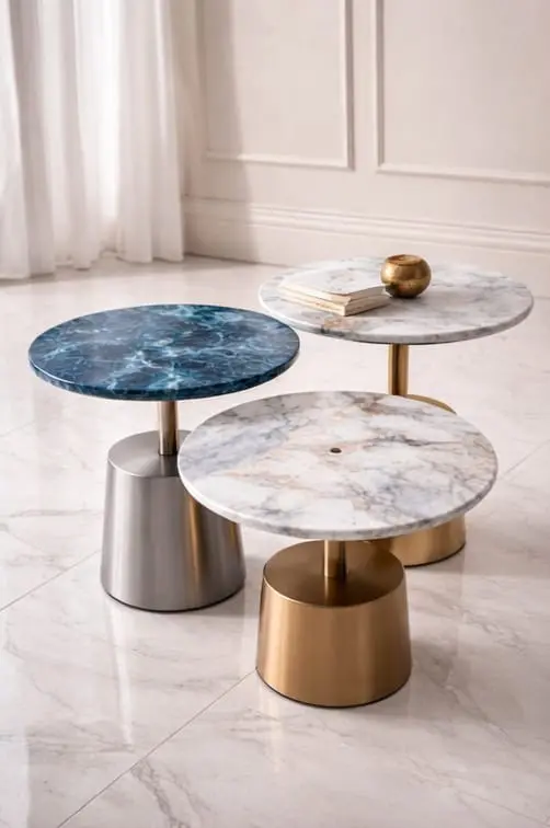 Side Table (marble top)